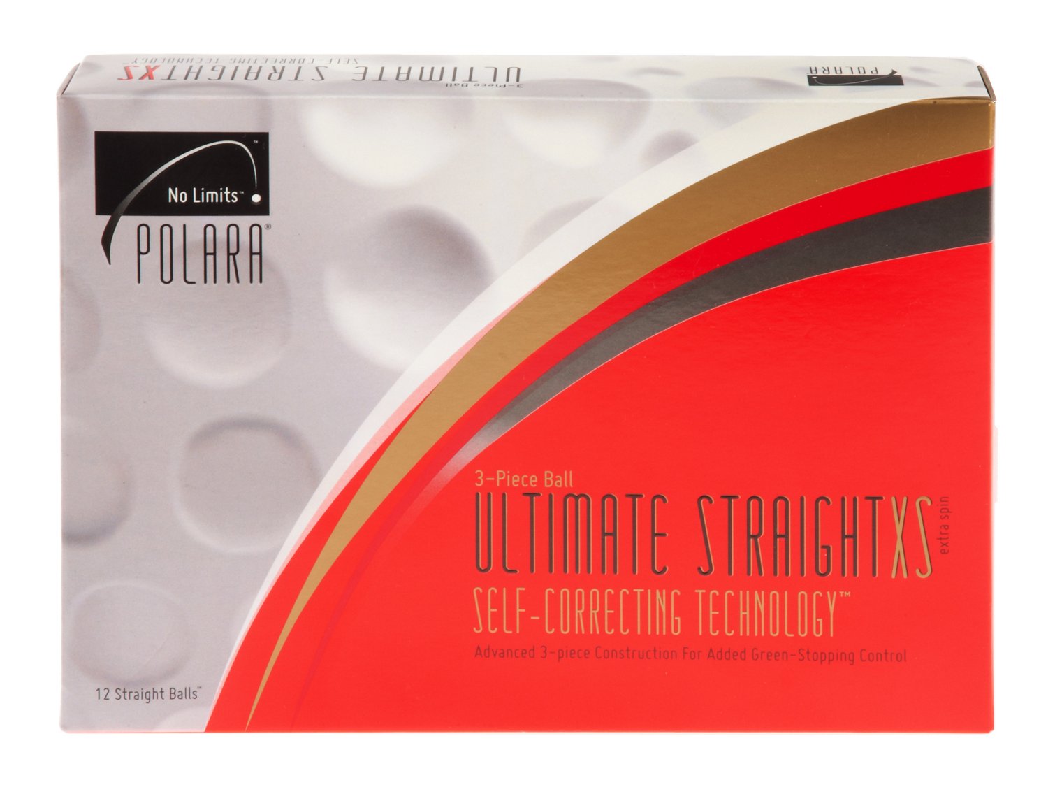 Polara Ultimate Straight XS 3-Piece Golf Balls 12-Pack