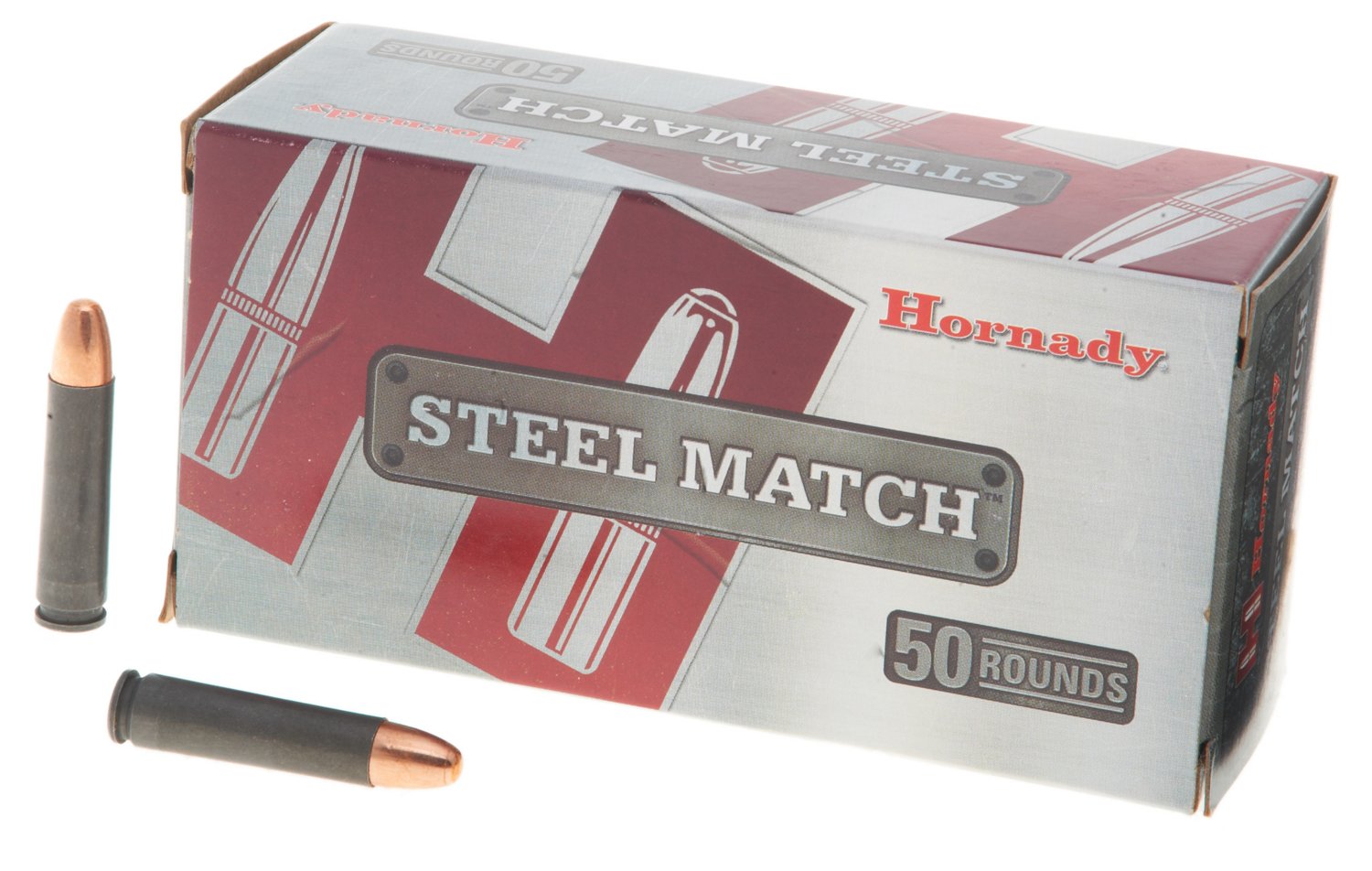Hornady FMJ Steel Match .30 M1 Carbine 110-Grain Centerfire Rifle Ammunition