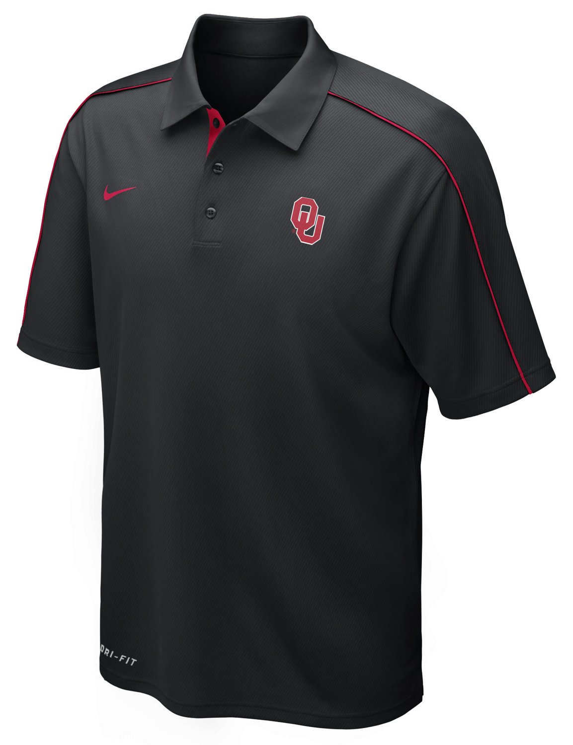 Nike Men's University of Oklahoma Dri-FIT Control Force Polo Shirt thumbnail