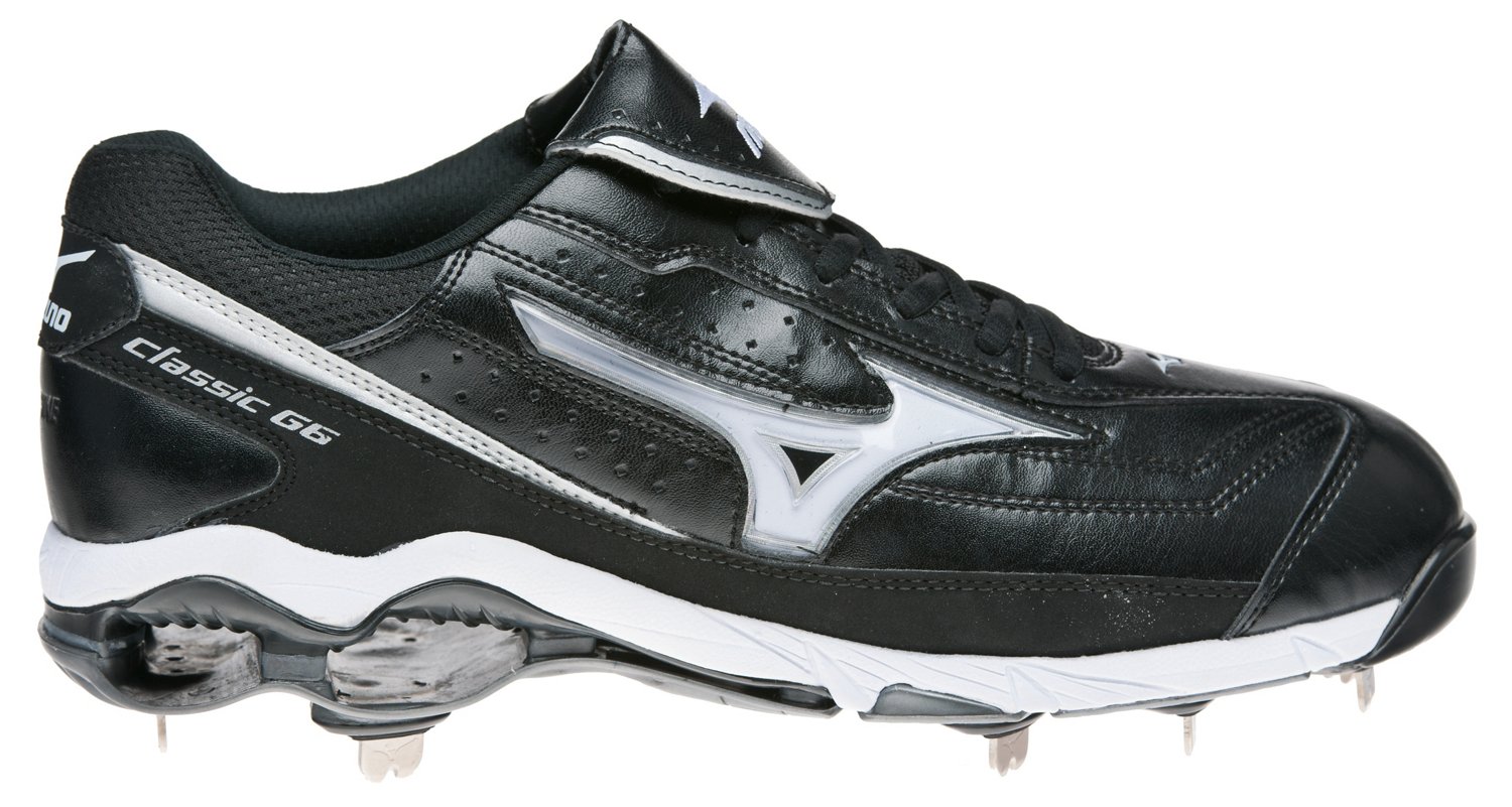 Mizuno Adults' Classic G6 Low Switch 9-Spike Baseball Cleats thumbnail