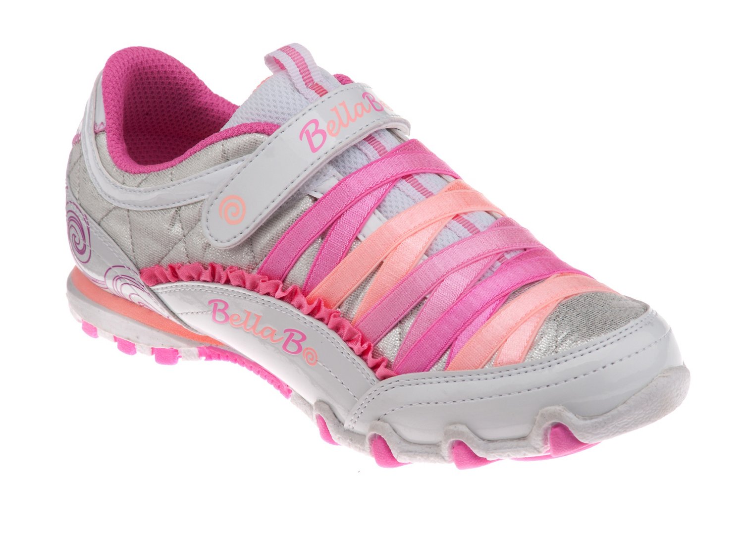 SKECHERS Girls' Bella Ballerina Prima Sweet Spun Athletic Lifestyle Shoes thumbnail