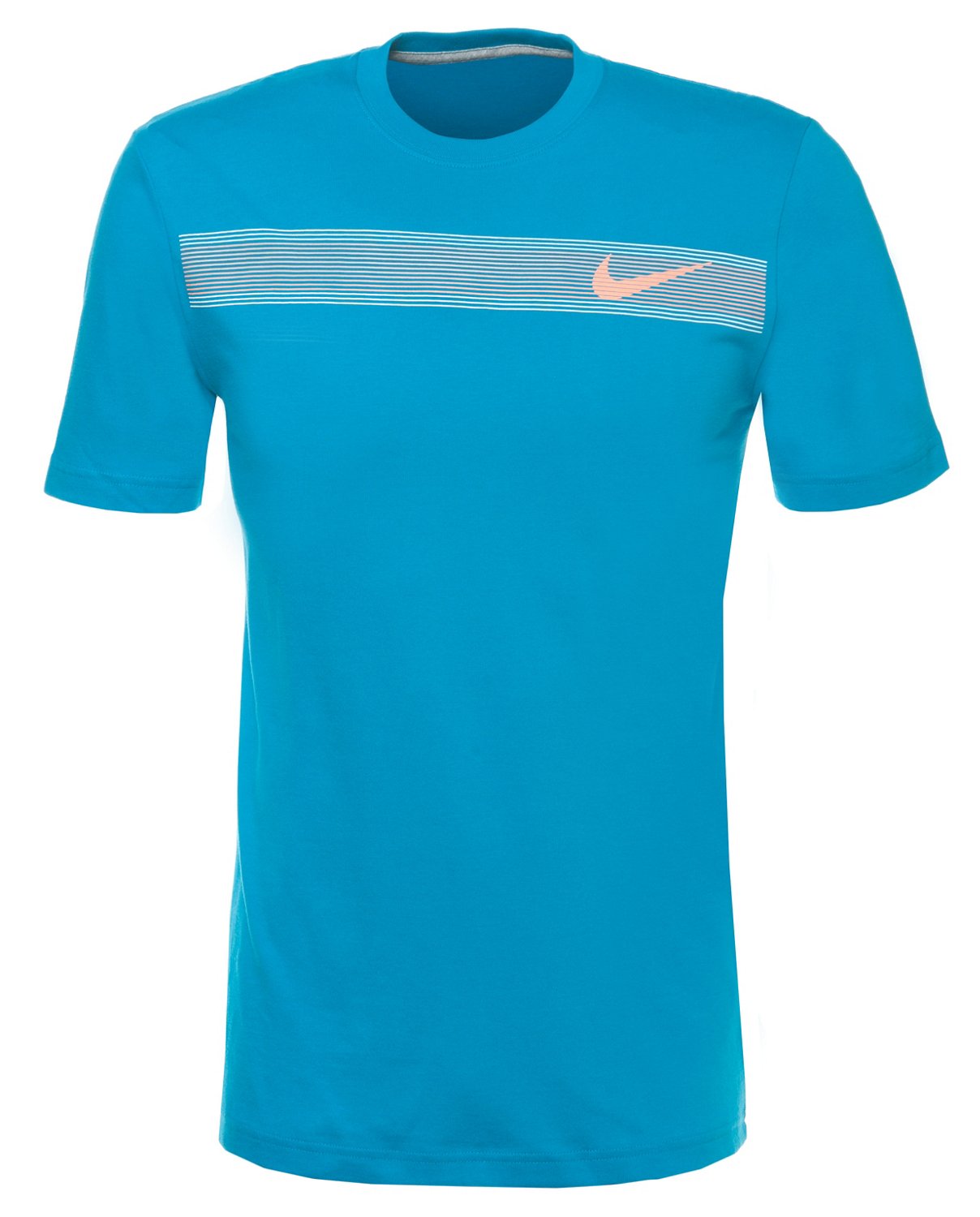 Nike Men's Chest Stripe Short Sleeve Crew T-shirt