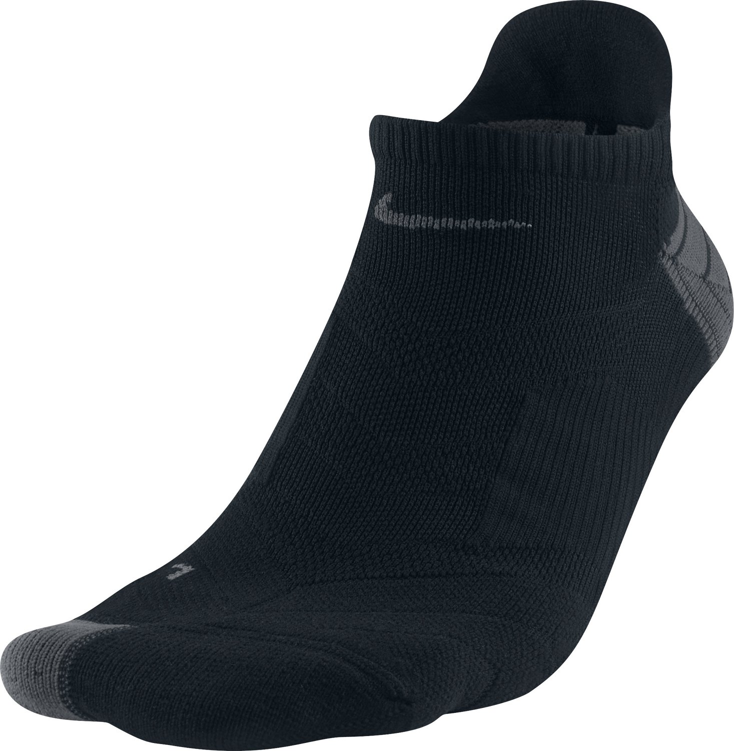 Nike Adults' Dri-FIT Elite Cushion No-Show Tab Running Socks