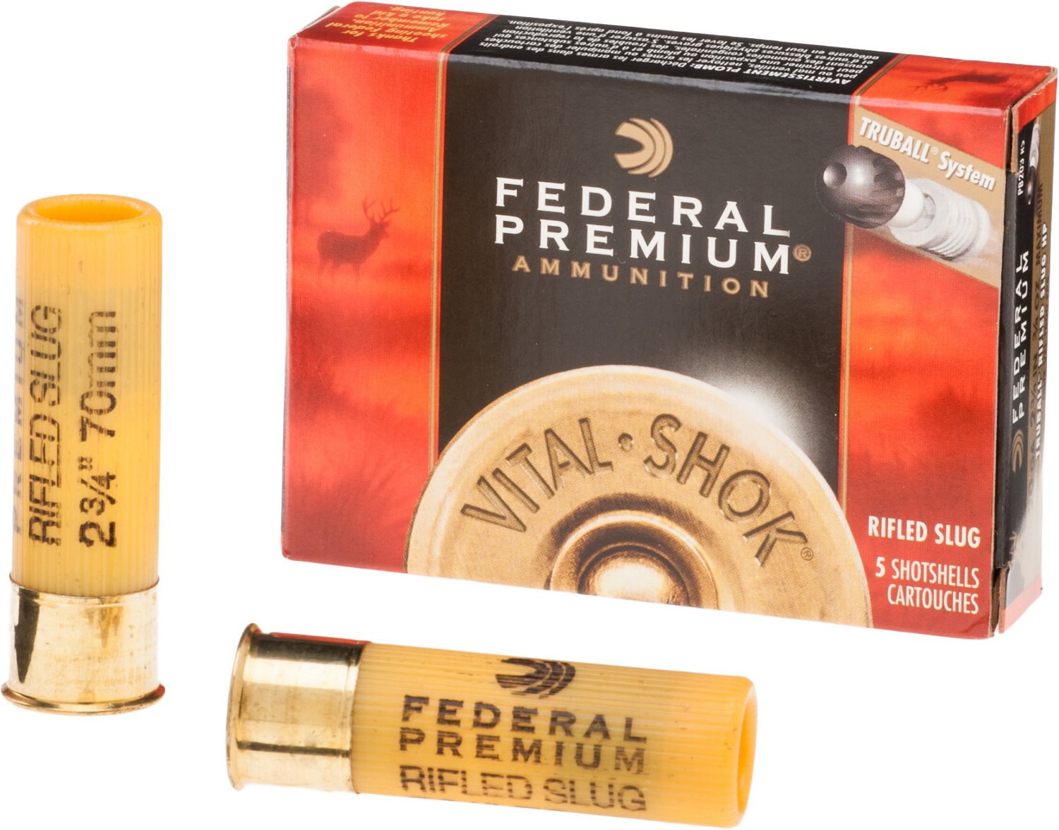 Federal Premium® Vital-Shok® TruBall® 20 Gauge Rifled Slugs