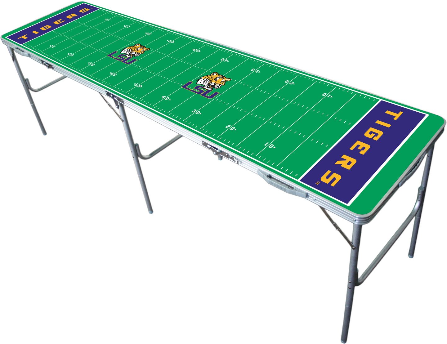 Tailgate Pong Louisiana State University Tigers Table