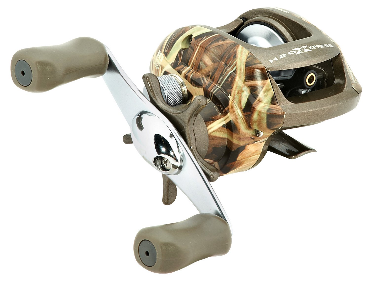 H2O XPRESS™ Camo Mettle Low-Profile Baitcast Reel Right-handed thumbnail
