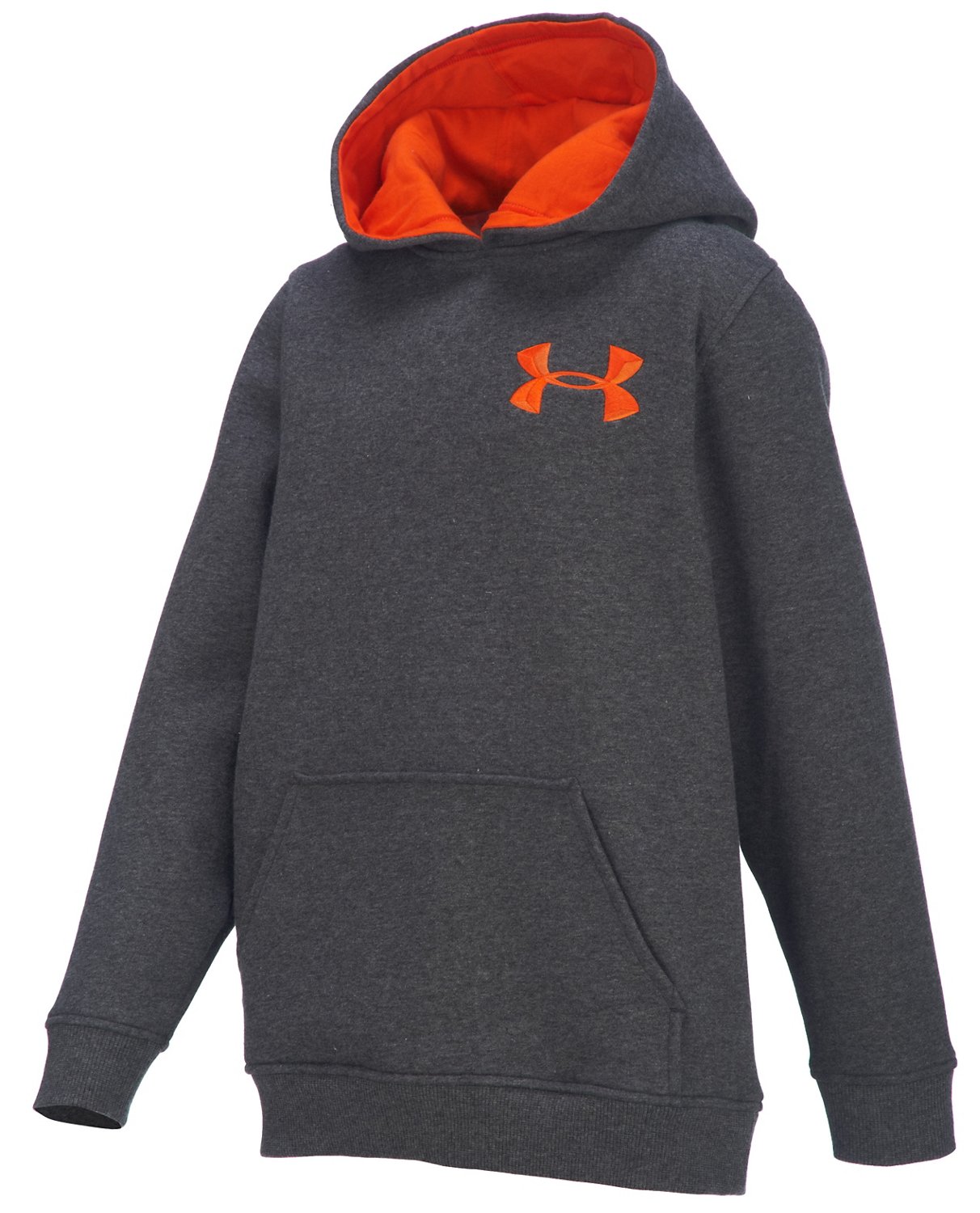 Under Armour® Boys' Charged Cotton™ Storm Fleece Big Logo PO Hoodie