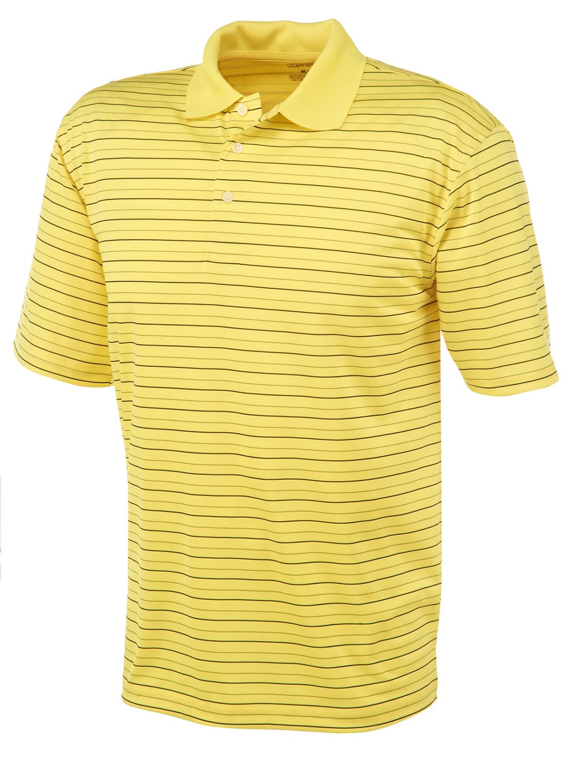 PGA Tour Men's Pencil Stripe Polo
