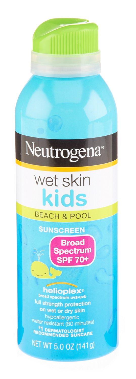 Neutrogena Kids' Wet Skin 5 fl. oz. SPF70+ Sunblock Spray