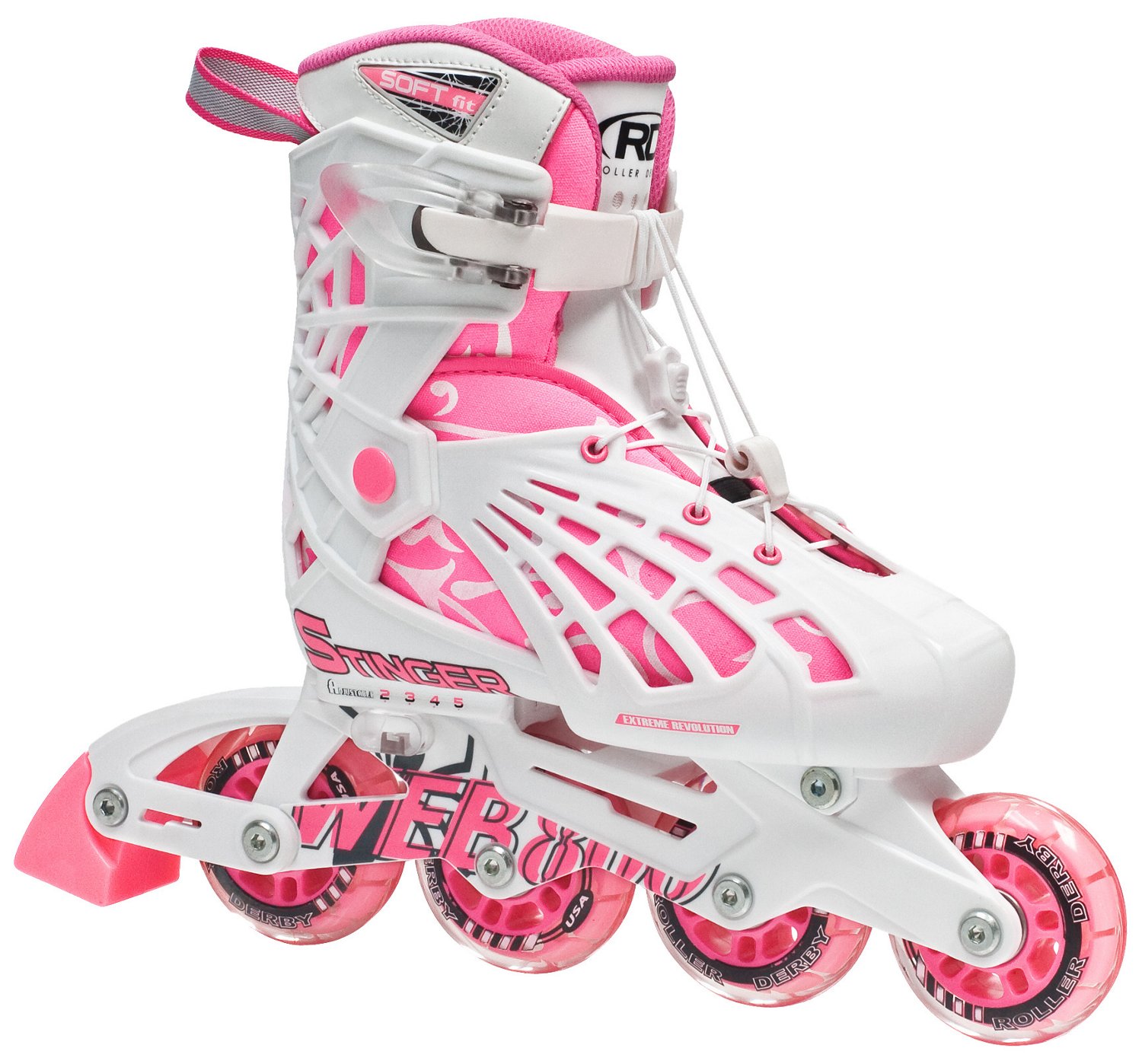 Roller Derby Girls' Web Stinger In-Line Skates