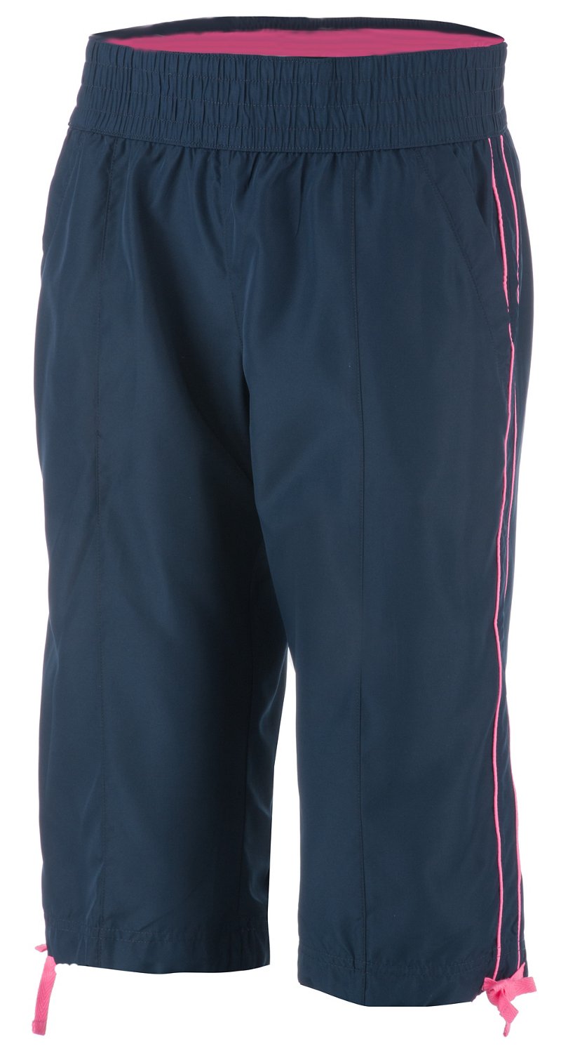 BCG Women's Piped Leg Tie Capri