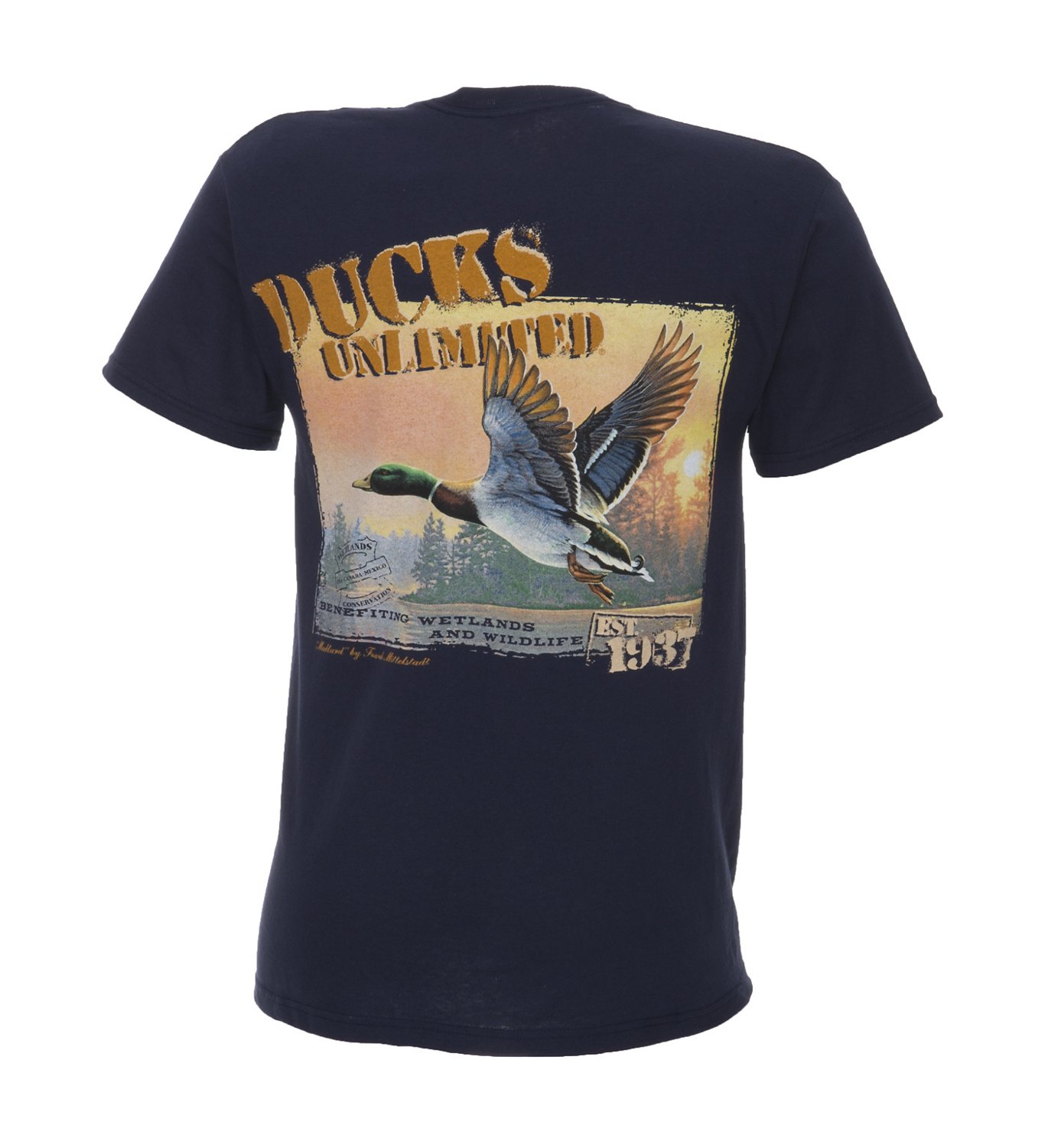 Ducks Unlimited Adults' Mallard Short Sleeve T-shirt