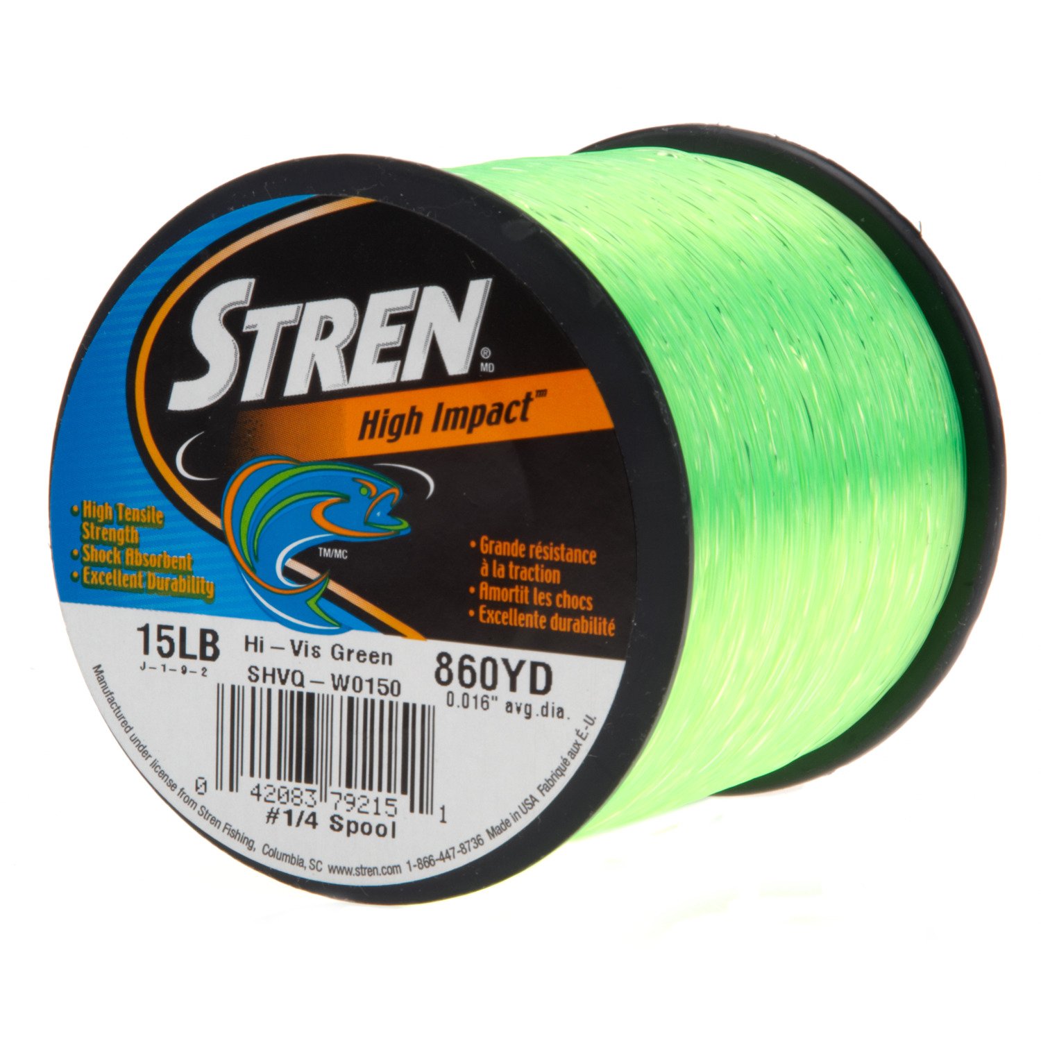 Stren® High Impact™ 15 lb. - 860 yards Monofilament Fishing Line