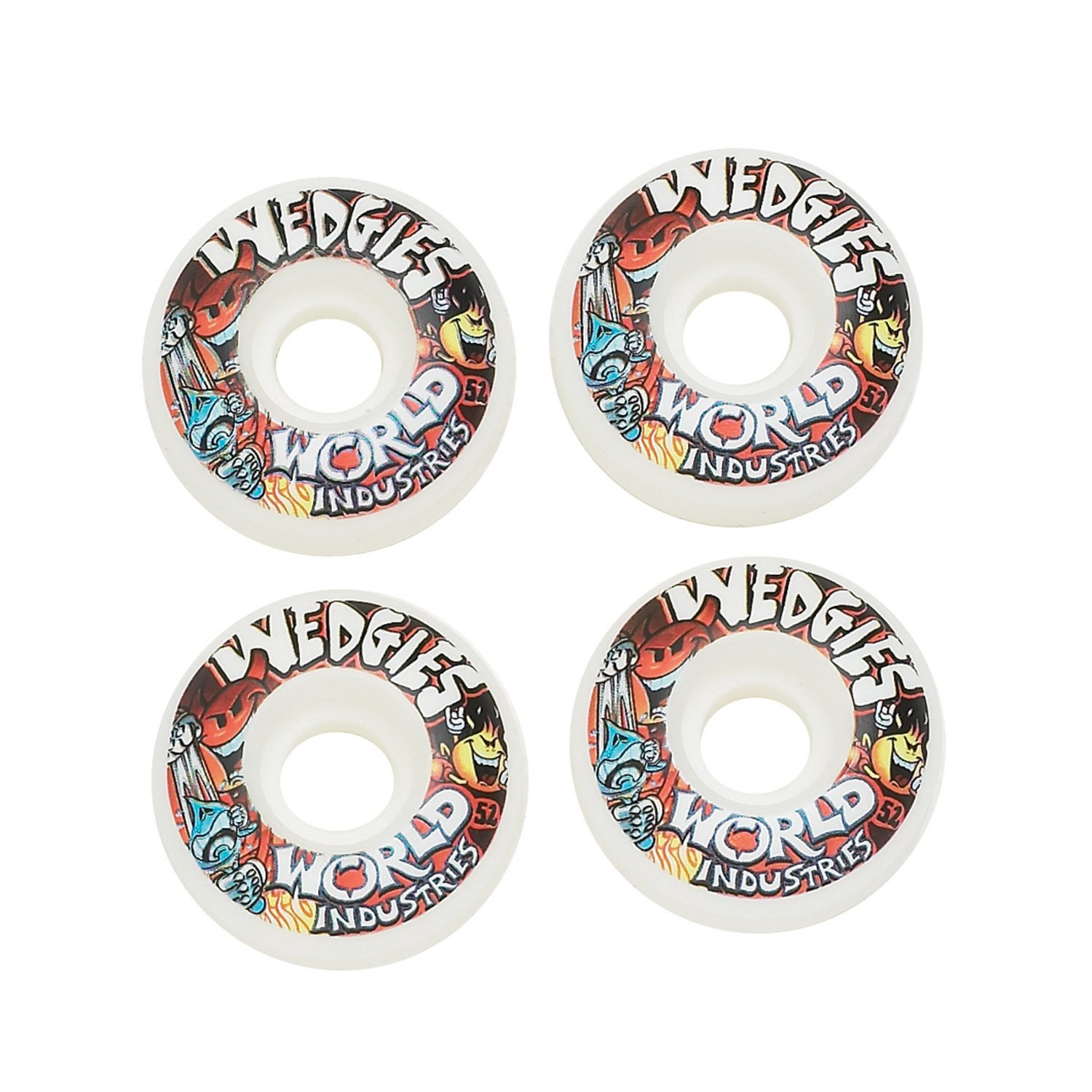 World Industries Flameboy PsychoThane 54 mm Wheels 4-Pack