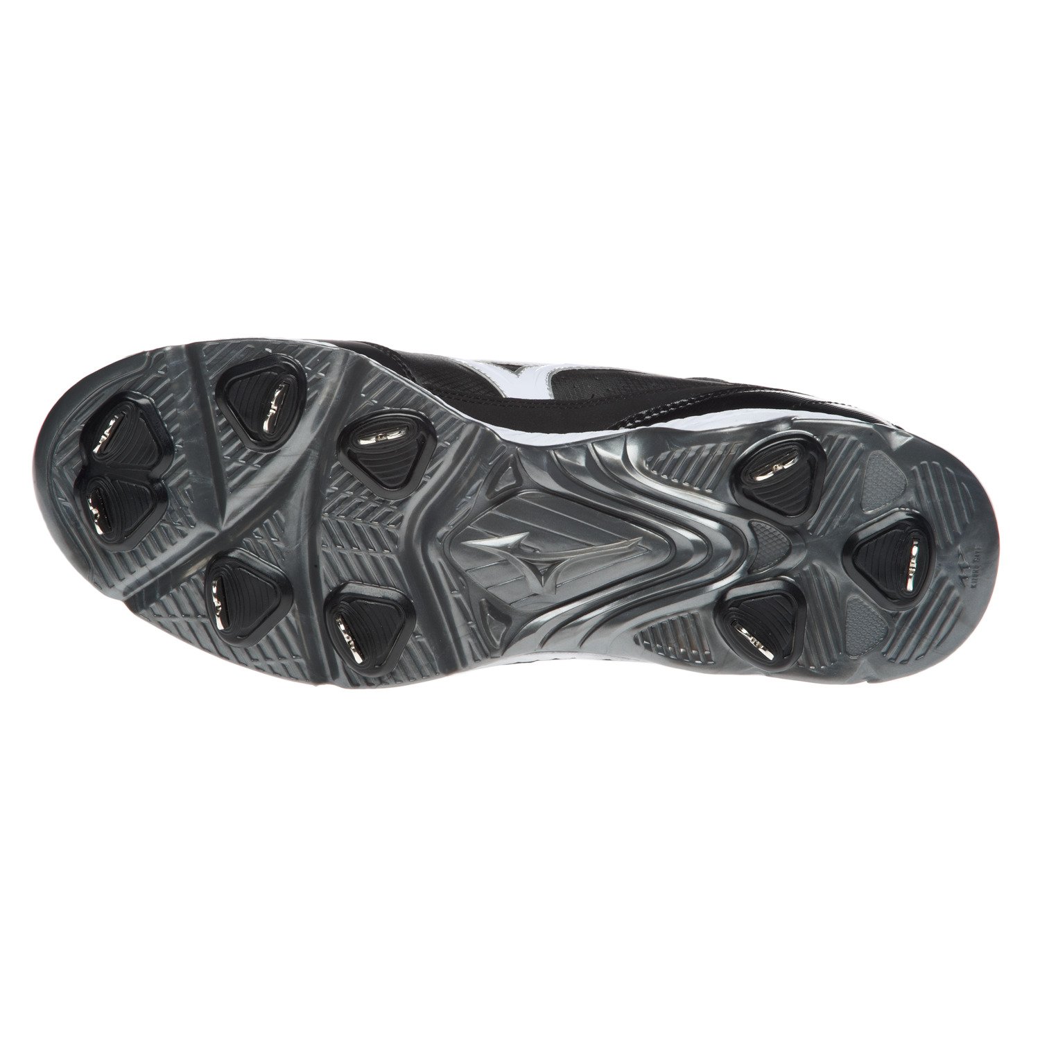 Mizuno Men's 9-Spike Vintage G6 Metal Mid Metal Baseball Cleats thumbnail
