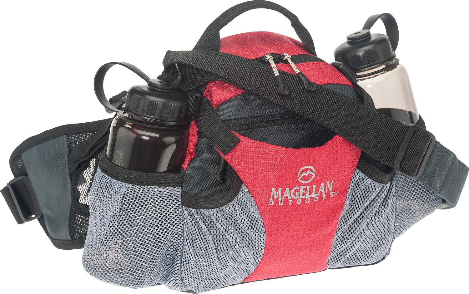 Magellan Outdoors Deluxe Waist Pack with Water Bottle