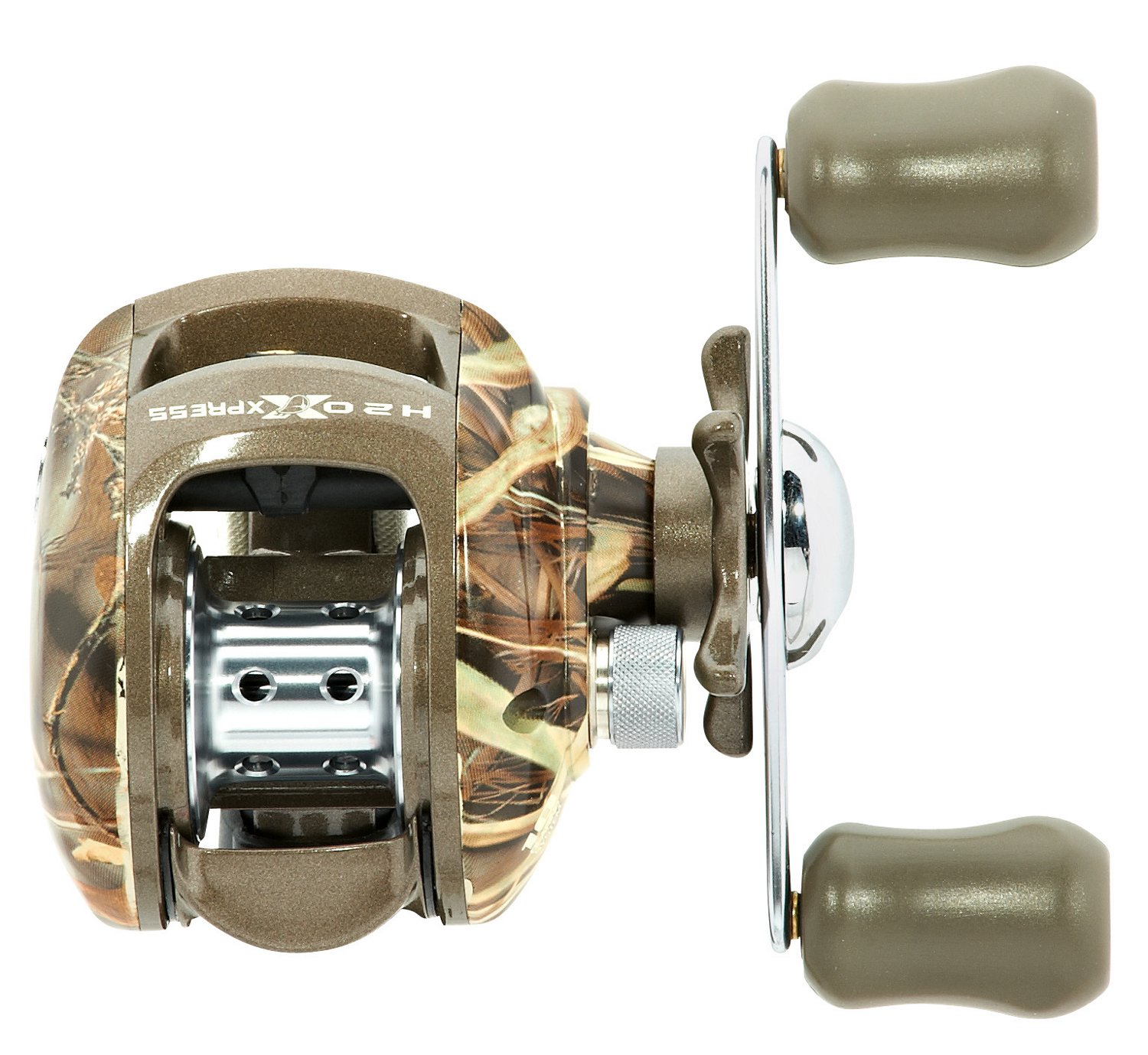 H2O XPRESS™ Camo Mettle Low-Profile Baitcast Reel Right-handed thumbnail