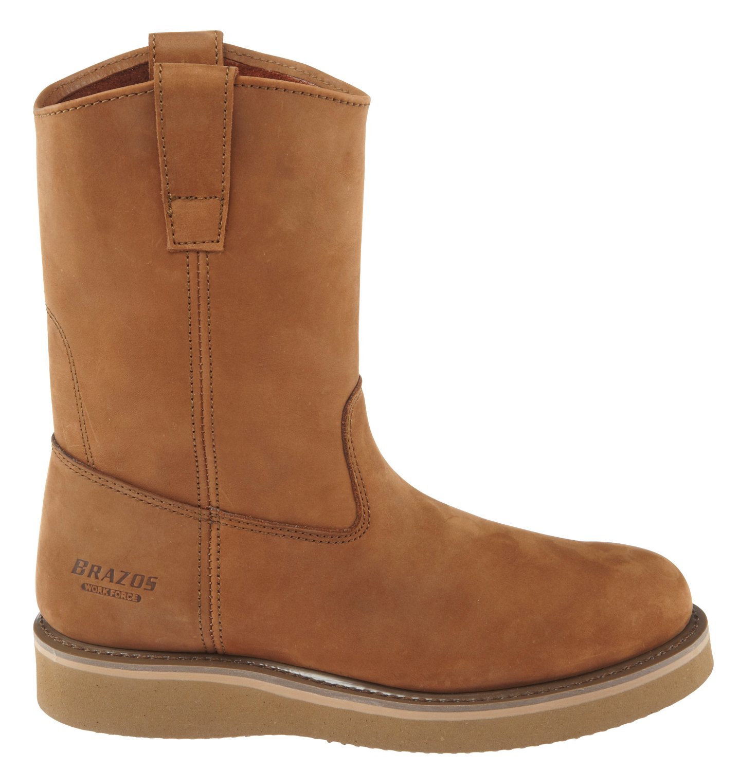 Brazos® Men's Wellington Steel Toe Work Boots