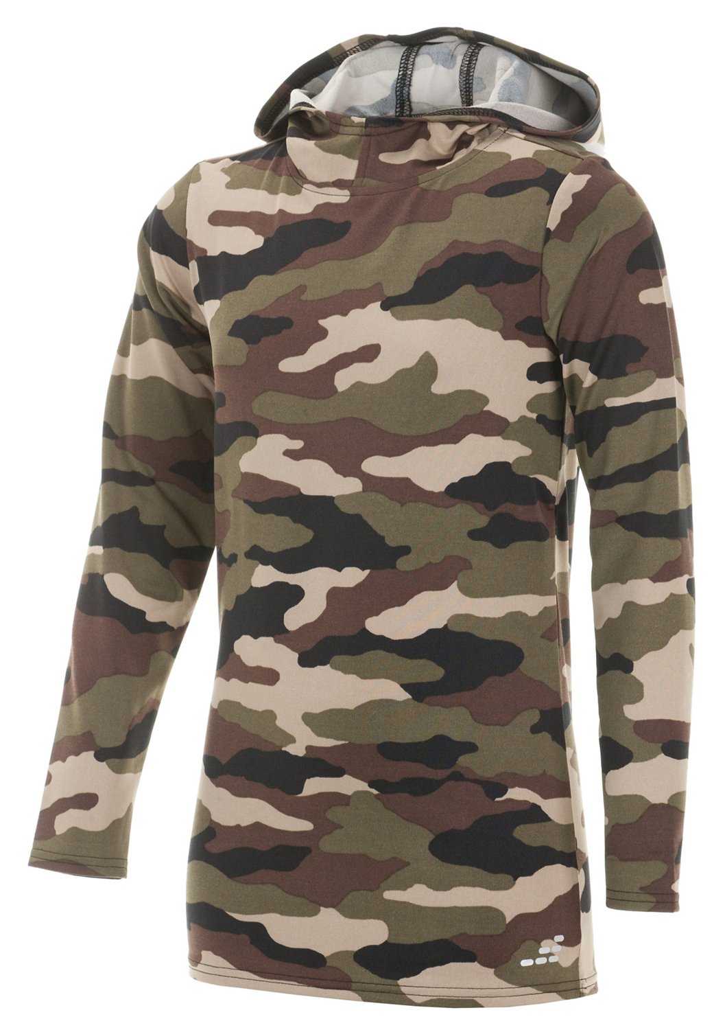 BCG Boys' Long Sleeve Cold Weather Hooded Top