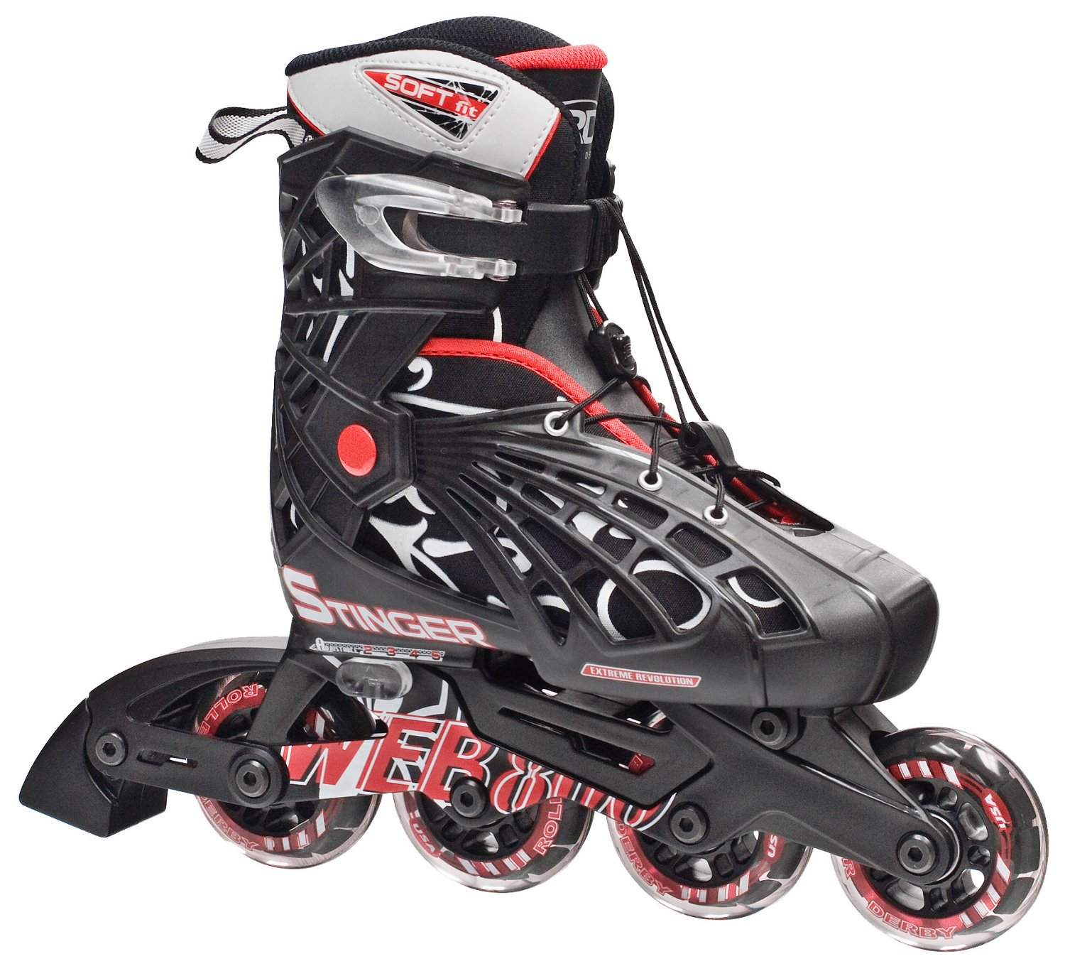 Roller Derby Boys' Web Stinger In-Line Skates thumbnail