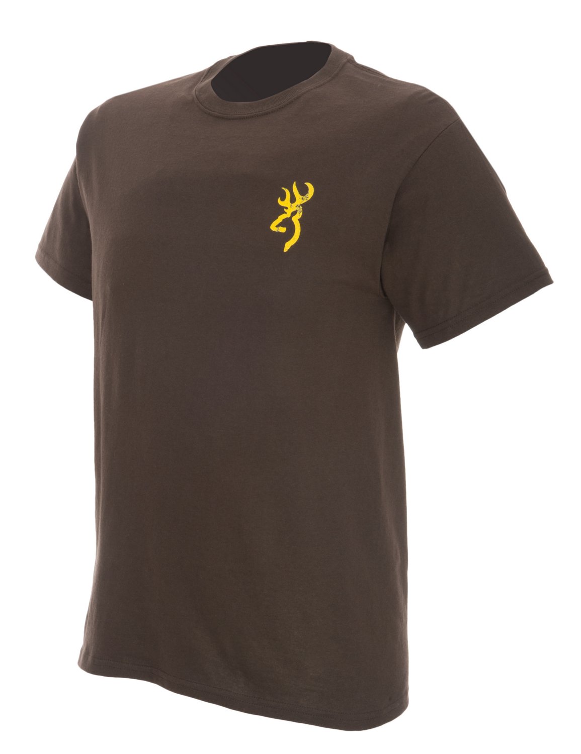 Browning Men's Green and Gold Crest Short Sleeve T-shirt thumbnail