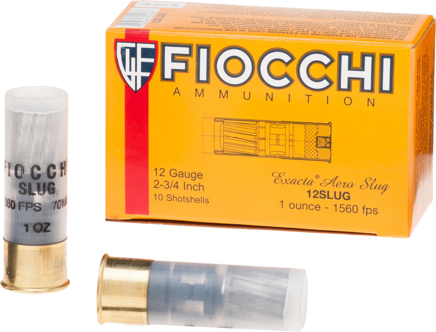 Fiocchi Gualandi 12 Gauge Rifled Shotgun Slugs