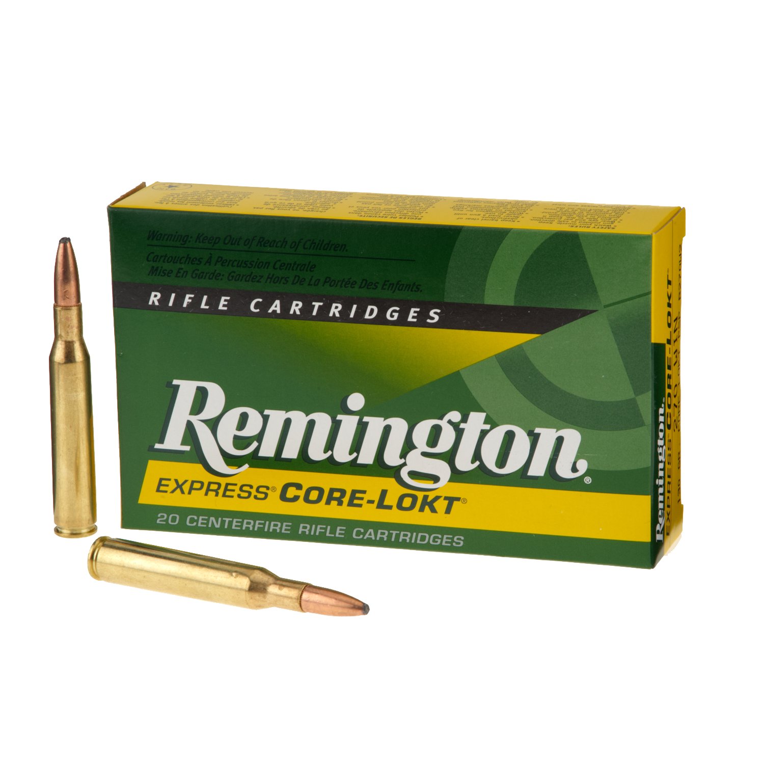 Remington Core-Lokt® .270 Win. 130-Grain Centerfire Rifle Ammuntion