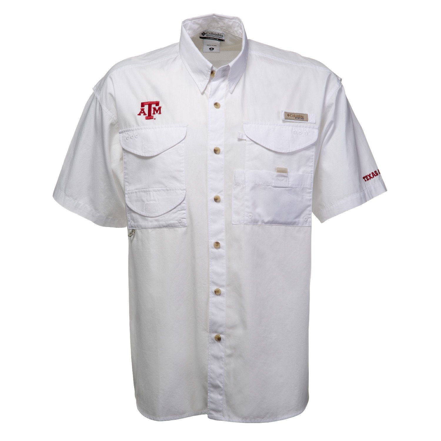 Columbia Sportswear Men's Collegiate Bonehead™ Texas A&M Short Sleeve Shirt