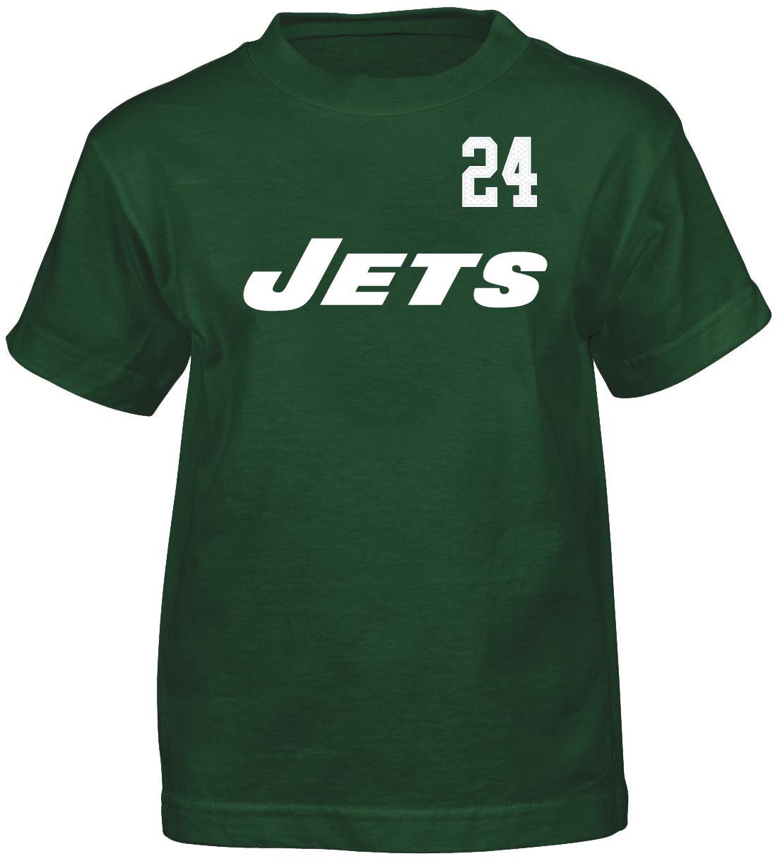 Reebok Boys' Game Gear New York Jets Darrelle Revis #24 T-shirt thumbnail