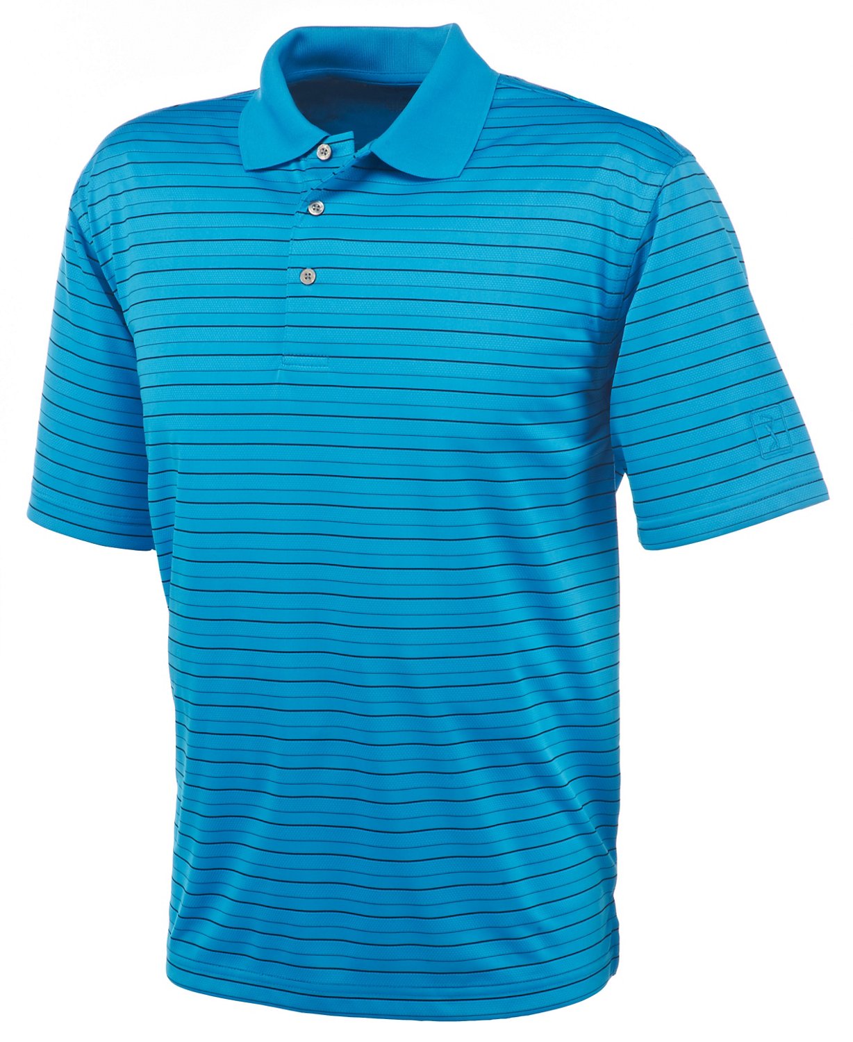 PGA Tour Men's Pencil Stripe Polo