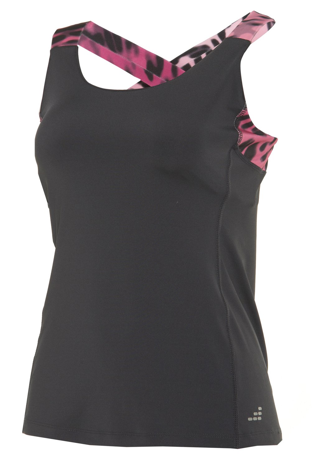 BCG Women's Cross Back Solid Tank Top