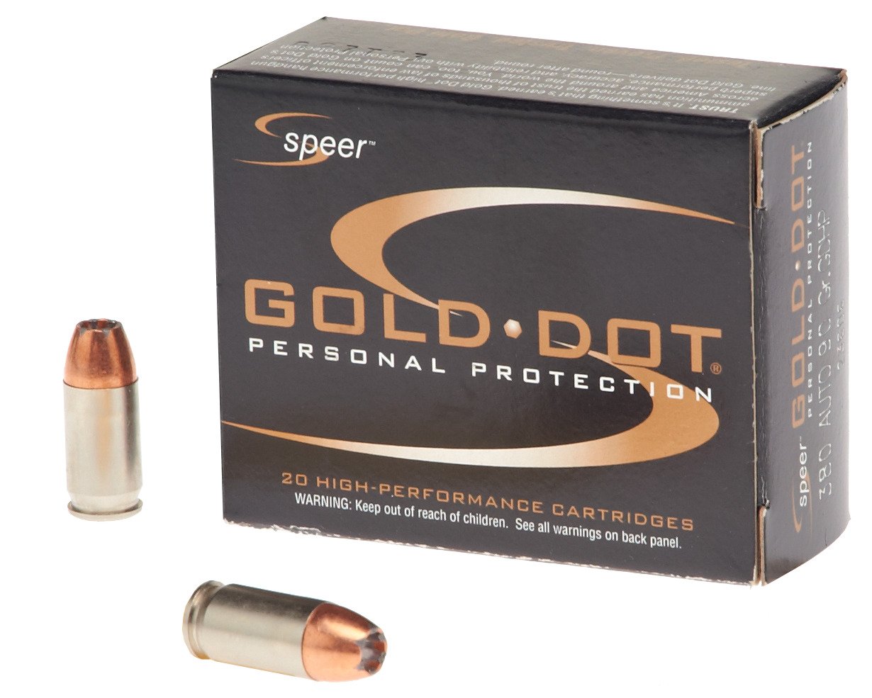 Speer® Gold Dot Personal Protection .380 Auto 90-Grain Handgun Ammunition