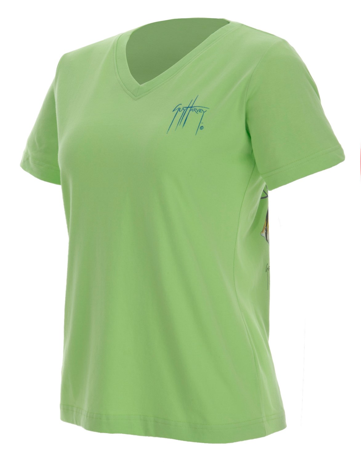 Guy Harvey Women's Angel Burst Short Sleeve T-shirt