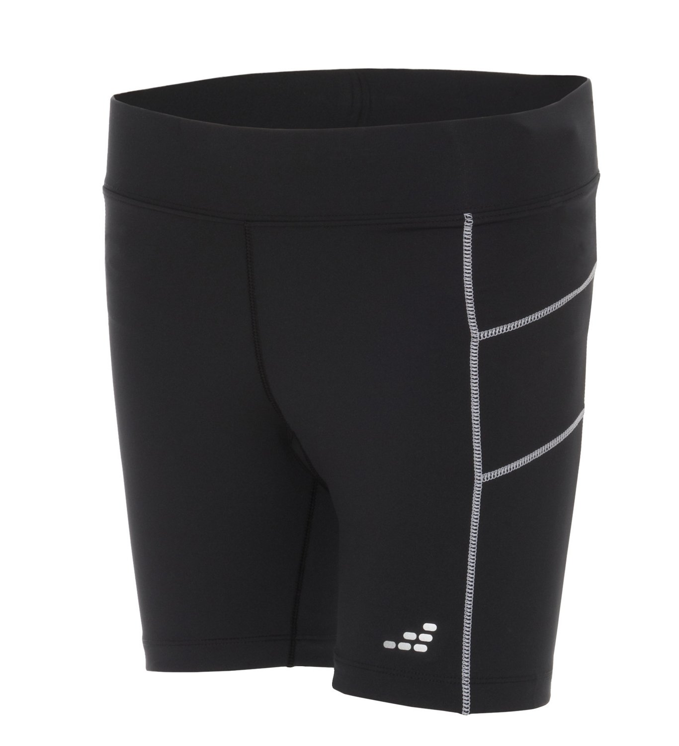 BCG Women's Basic Compression Contrast Stitch Bike Short