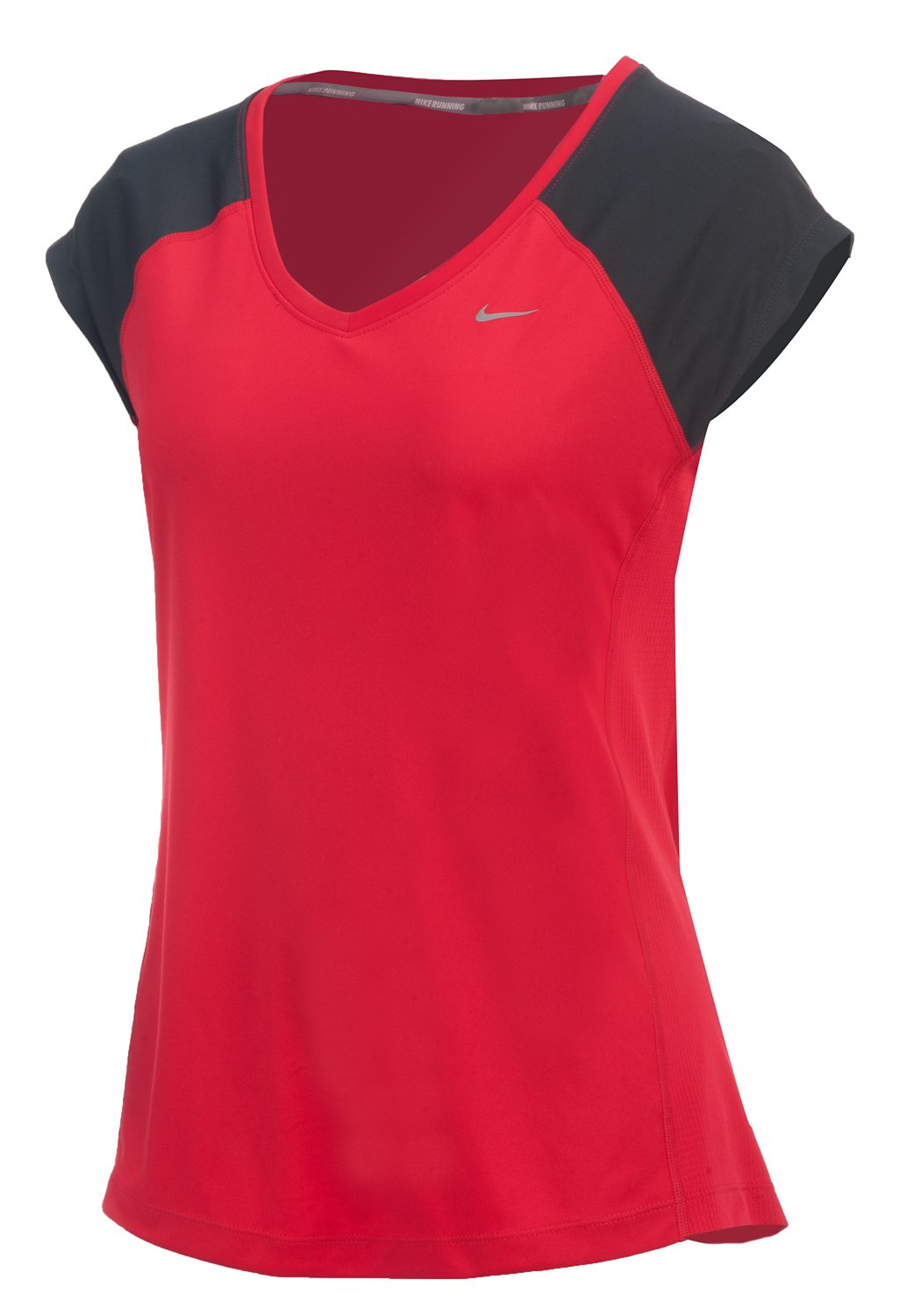 Nike Women's Miler Short Sleeve V-neck Running Top