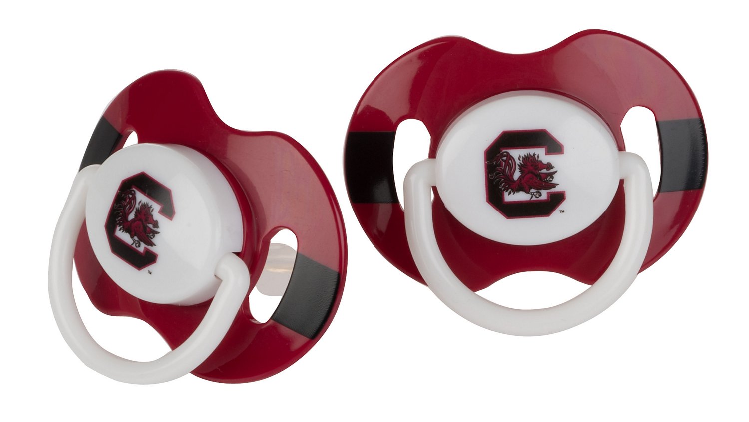 Baby Fanatic NCAA Pacifiers 2-Pack