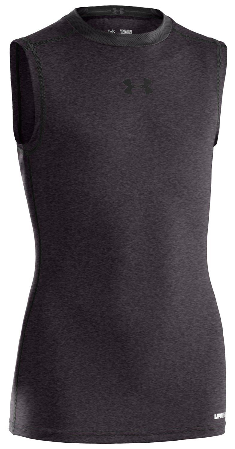 Under Armour® Boys' HeatGear® Sonic Sleeveless Top