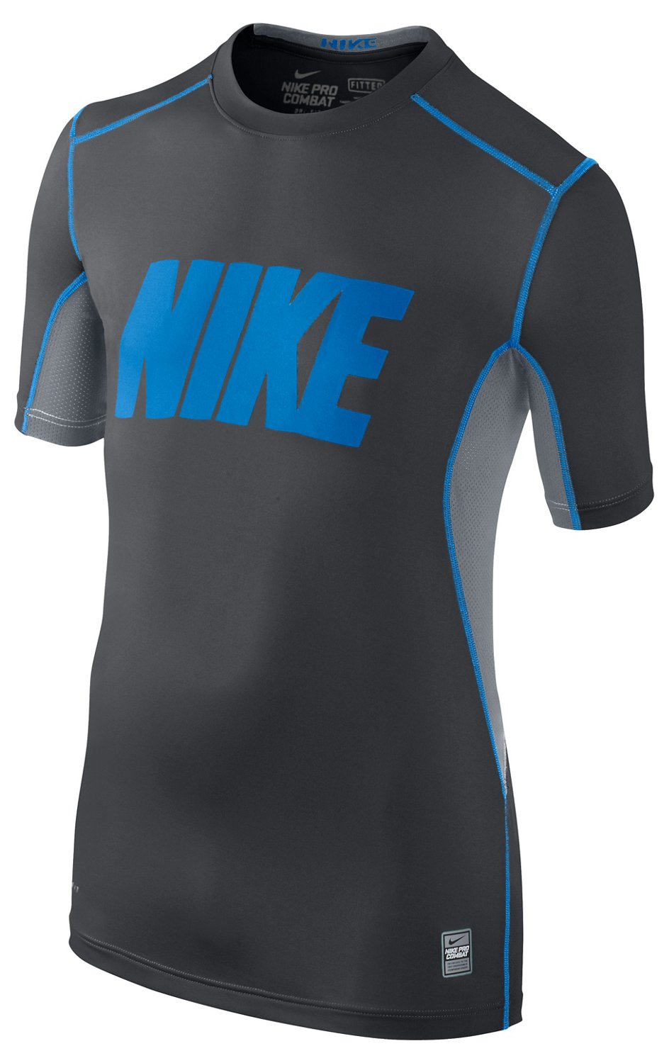 Nike Boys' Pro Combat Core Fitted Short Sleeve T-shirt