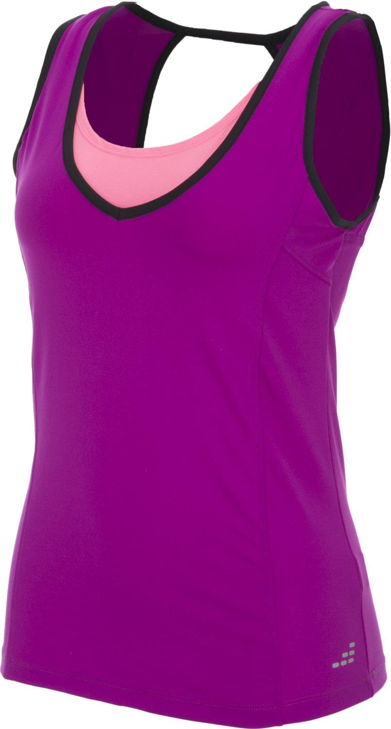 BCG Women's Keyhole Tennis Tank Top