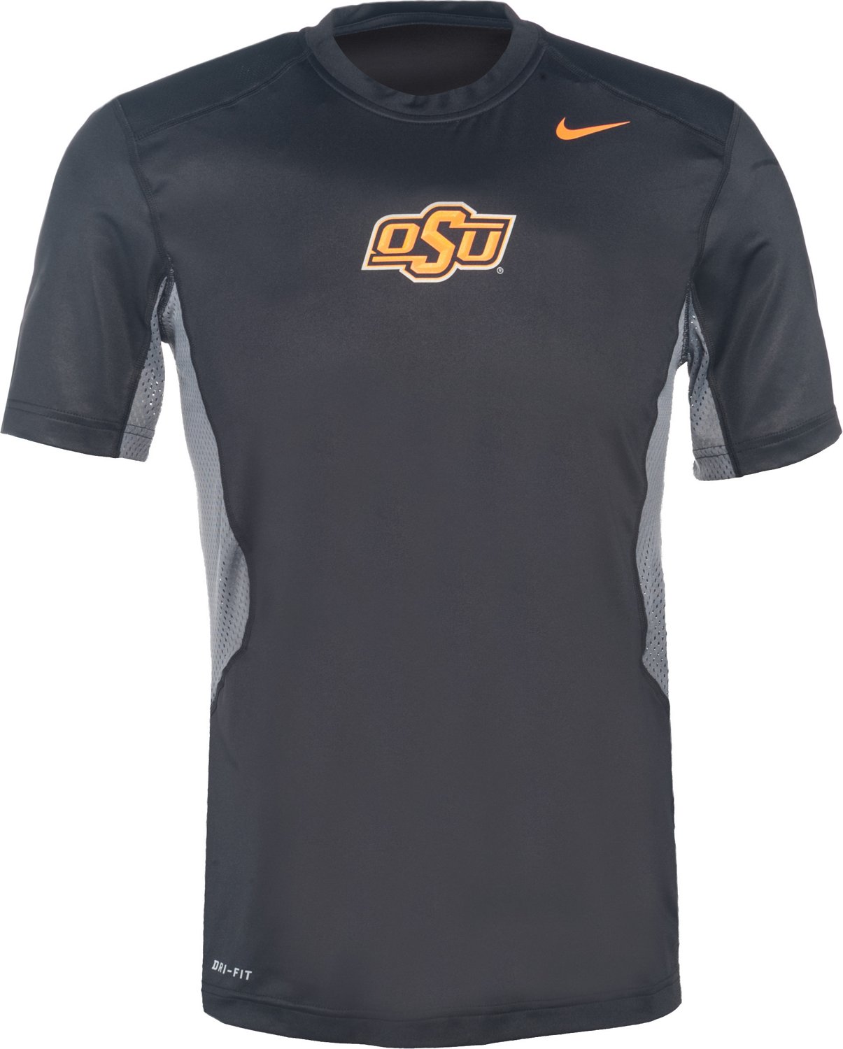 Nike Men's Oklahoma State University Hypercool Short Sleeve T-shirt