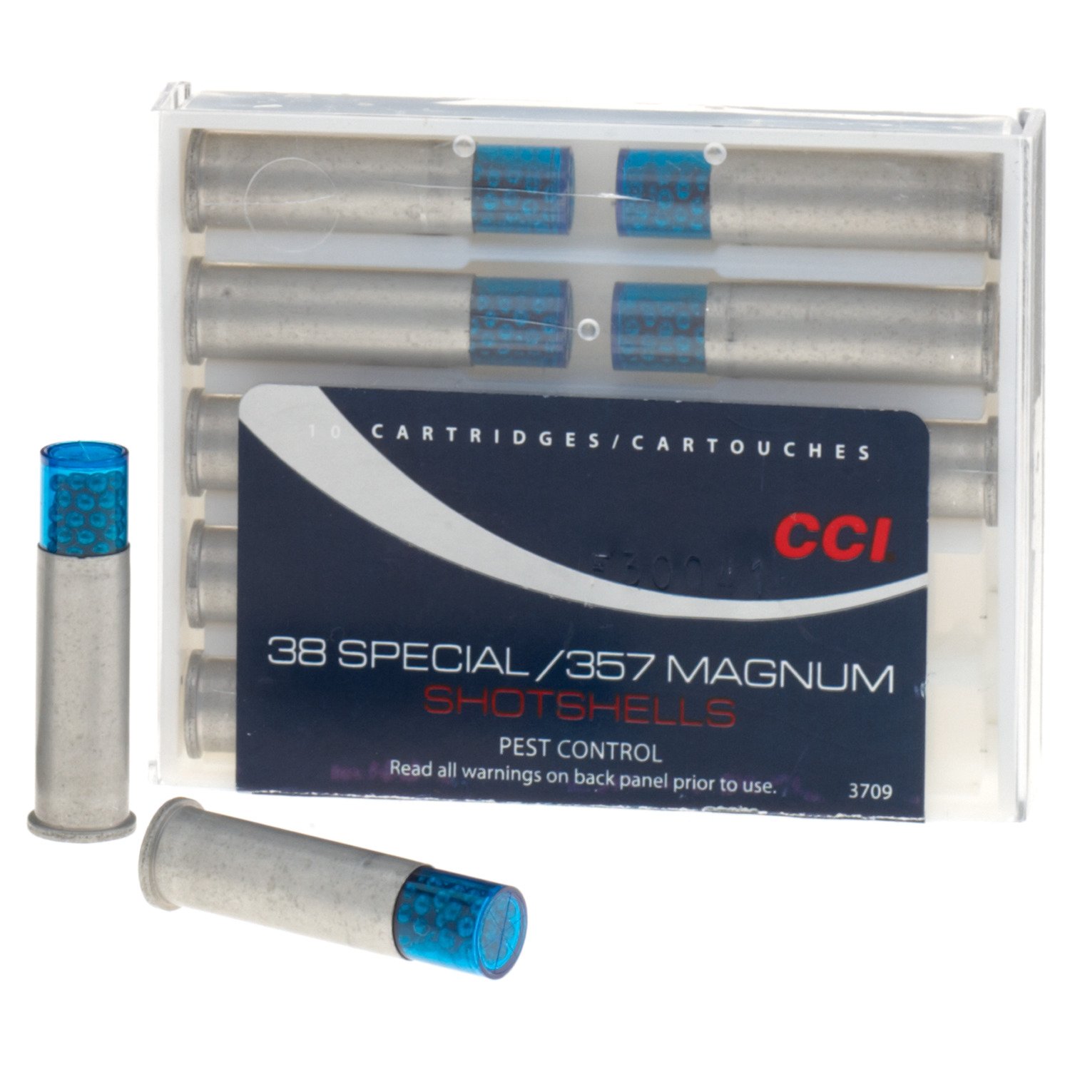 CCI® Pest Control .38 Special/.357 Magnum 109-Grain Centerfire Handgun Shotshells