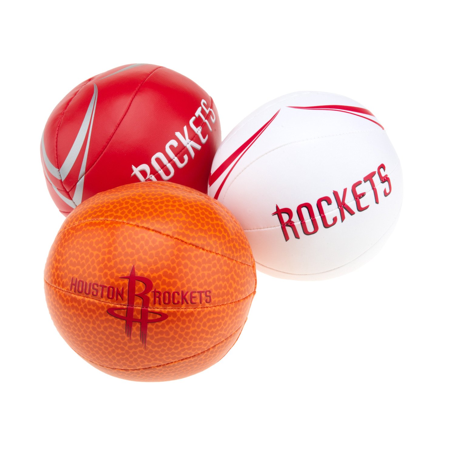 K2 Licensed Products 3-Point Shot Softee Basketballs 3-Pack