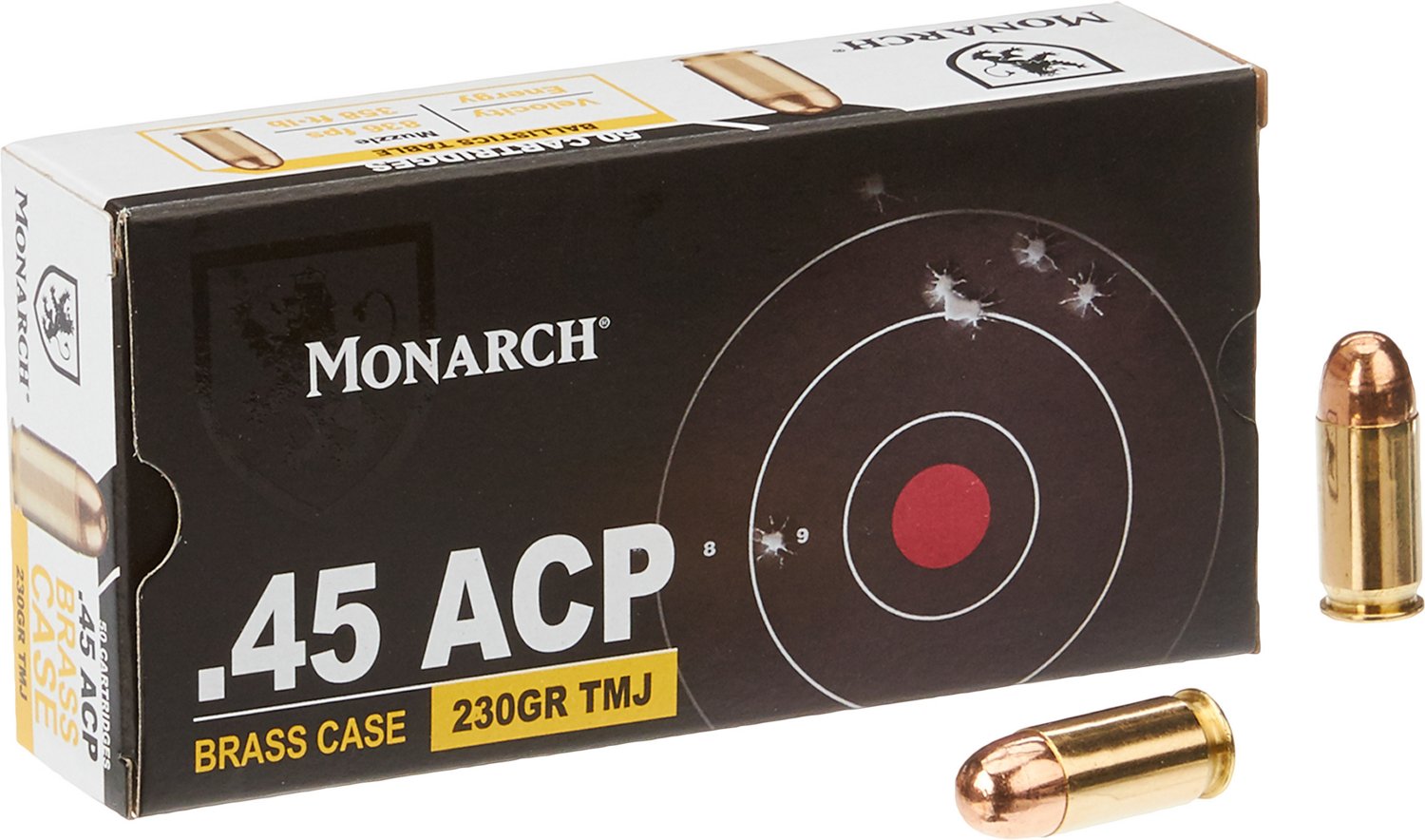 Monarch™ TMJ .45 ACP 230-Grain Pistol Ammunition