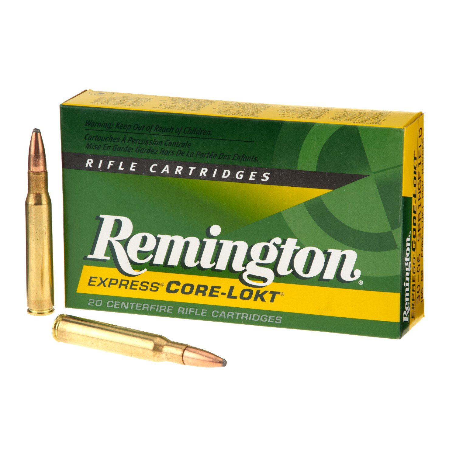 Remington Core-Lokt® .30-06 Springfield 165-Grain Centerfire Rifle Ammunition