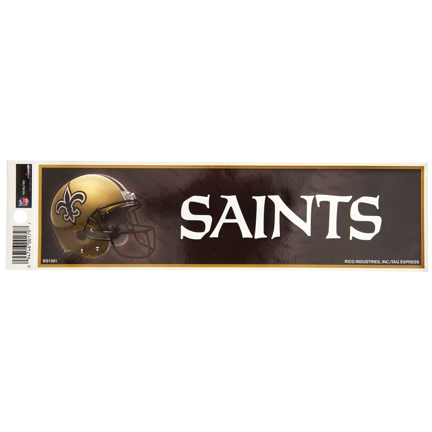 Tag Express New Orleans Saints Bumper Sticker