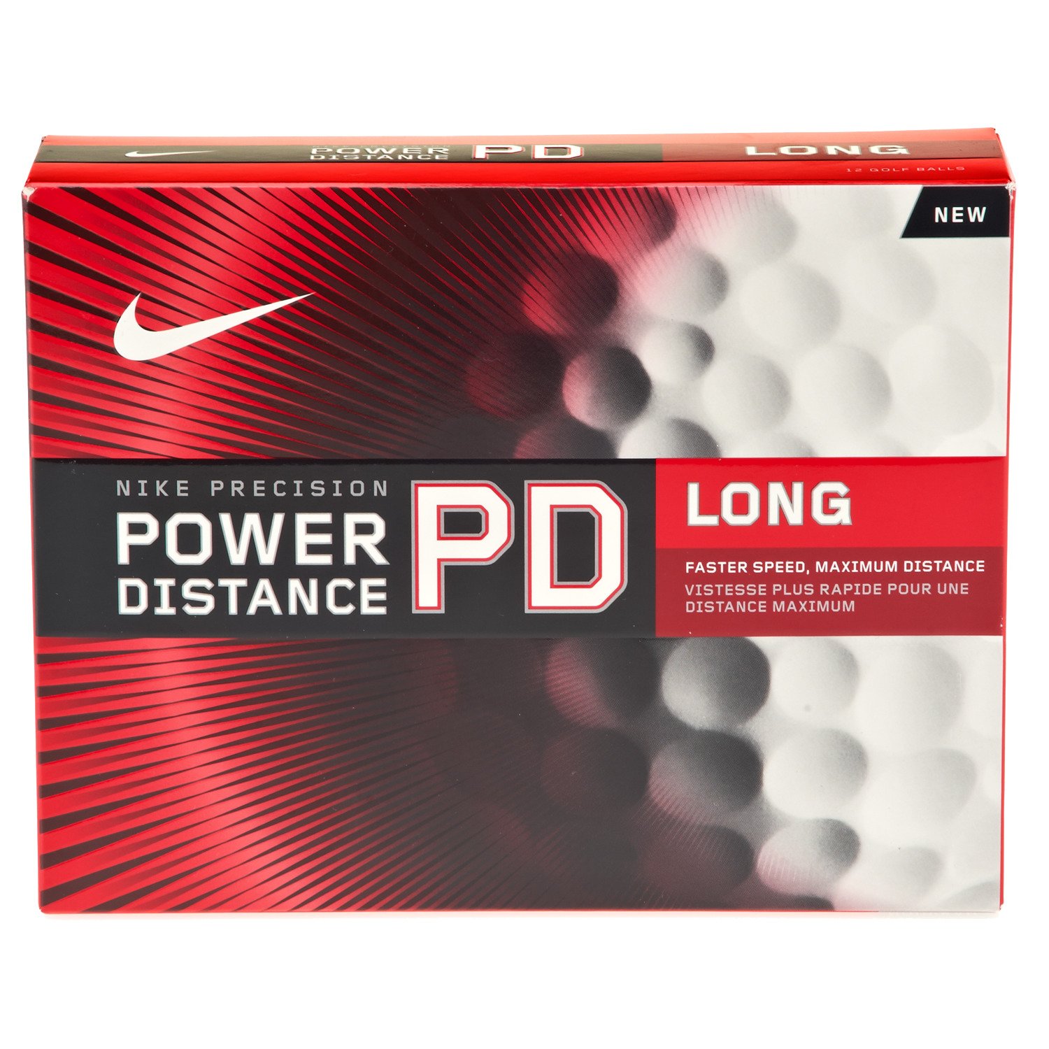 Nike Power Distance Long Golf Balls 12-Pack