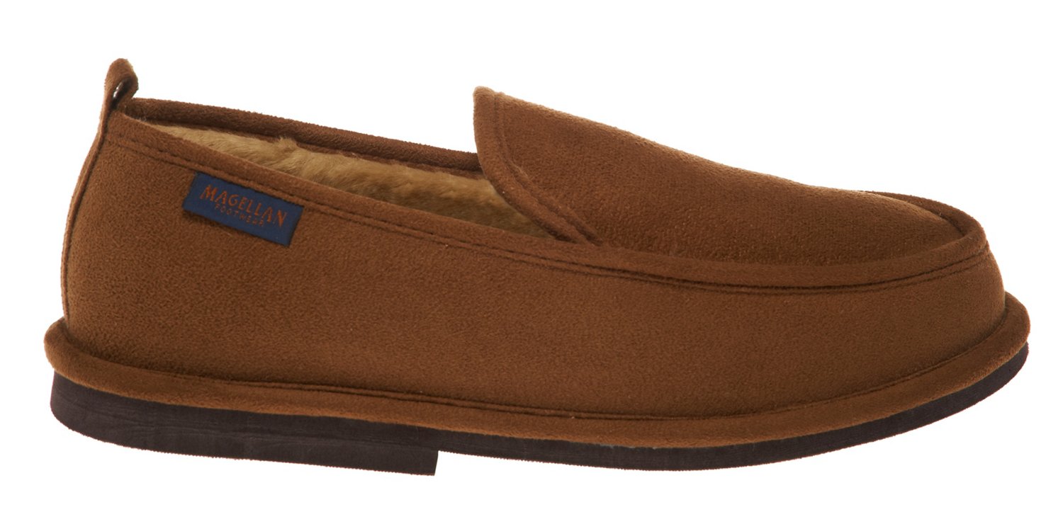 Magellan Outdoors Men's Suede Slip-On Slippers thumbnail