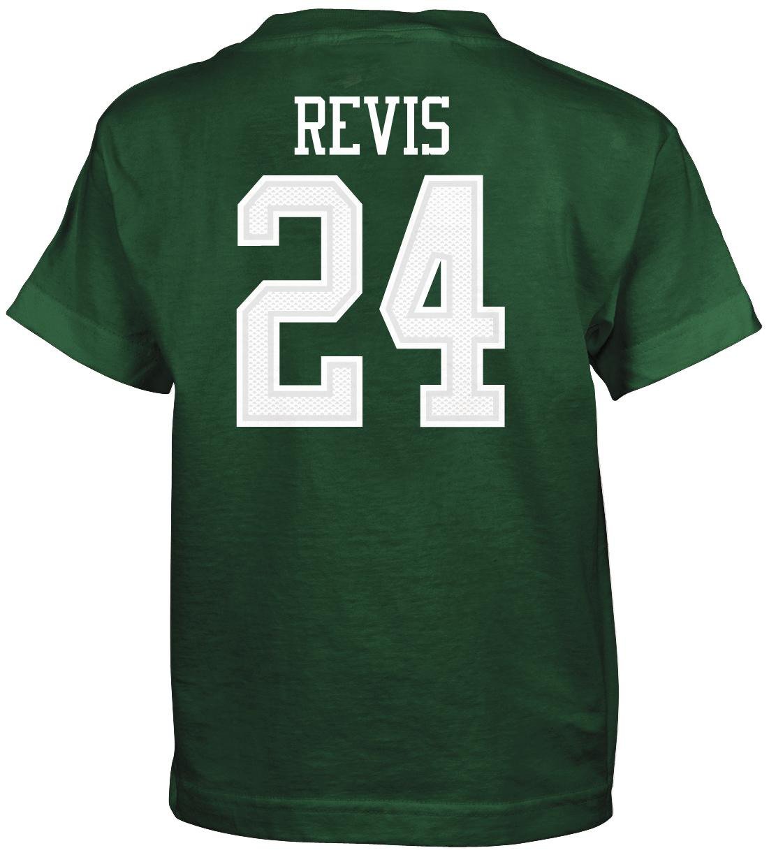 Reebok Boys' Game Gear New York Jets Darrelle Revis #24 T-shirt thumbnail