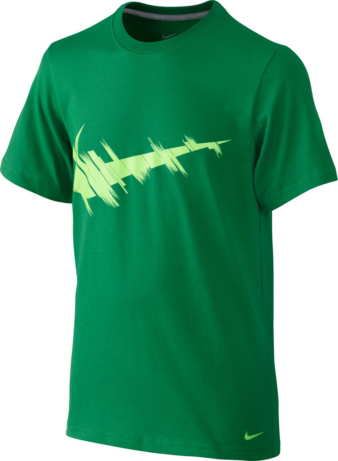 Nike Boys' Paint Stroke Swoosh Short Sleeve T-shirt