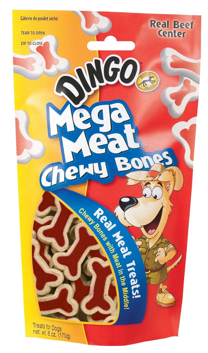 Dingo Mega Meat Chewy Bones thumbnail
